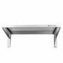 CPC - Étagère murale en inox sur crémaillères - L 800 x P 400 mm