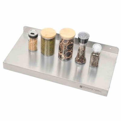 CPC - Étagère murale en inox - L 600 x P 300 mm - inox AISI 201
