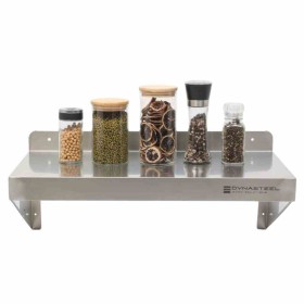 SERIAPRO - Étagère murale en inox - L 600 x P 300 mm - inox AISI 201