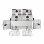SERIAPRO - Friteuse de table professionnelle 2 x 8 L avec vidange