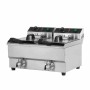 SERIAPRO - Friteuse de table 2 x 13 L avec vidange