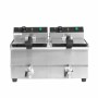 SERIAPRO - Friteuse de table 2 x 13 L avec vidange