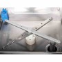 SERIAPRO - Lave-vaisselle doseur de liquide de rinçage et détergent - 50 x 50 cm