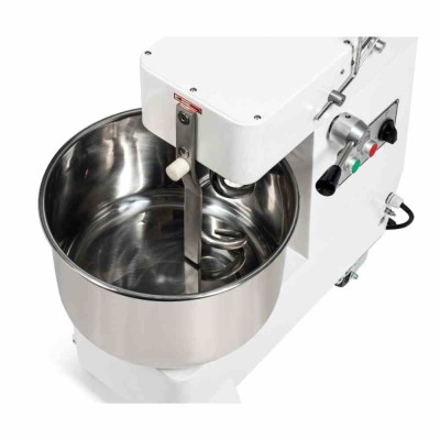 SERIAPRO - Pétrin 20 L cuve fixe et tête relevable - 1 vitesse