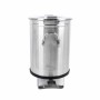 SERIAPRO - Poubelle inox avec pédale - 100 L