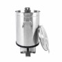 SERIAPRO - Poubelle inox avec pédale - 100 L