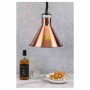 SERIAPRO - Lampe chauffante conique cuivrée