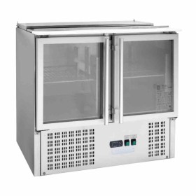 CPC - Saladette compacte - 2 portes vitrées à toit ouvrant