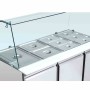 CPC - Saladette réfrigérée 4 GN 1/1 - 3 portes
