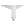 SERIAPRO - Table inox centrale avec étagère - 600 x 600 mm
