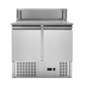 CPC - Meuble à pizza réfrigéré - 2 portes - 5 bacs GN 1/6