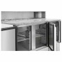 SERIAPRO - Meuble à pizza réfrigéré - 3 portes - 8 bacs GN 1/6