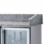 SERIAPRO - Meuble à pizza réfrigéré compact 600x400 - 3 portes vitrées