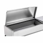 CPC - Saladette réfrigérée à poser couvercle inox - 3 x GN 1/3 + 1 x GN 1/2