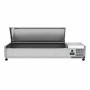CPC - Saladette réfrigérée à poser couvercle inox - 6 x GN 1/4