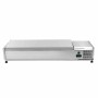 CPC - Saladette réfrigérée à poser couvercle inox - 6 x GN 1/4
