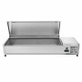 SERIAPRO - Saladette réfrigérée à poser couvercle inox - 6 x GN 1/3
