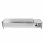 CPC - Saladette réfrigérée à poser couvercle inox - 7 x GN 1/4
