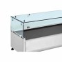CPC - Saladette réfrigérée à poser vitrée - 5 x GN 1/3 + 1 x GN 1/2