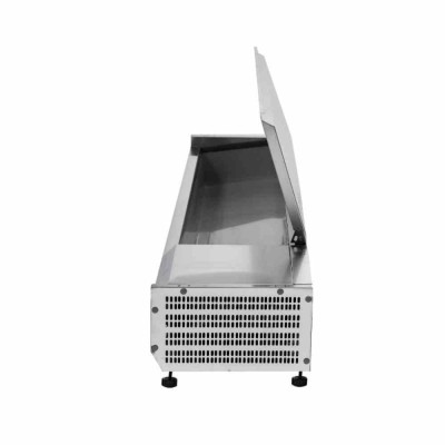 CPC - Saladette réfrigérée à poser couvercle inox - 7 x GN 1/3
