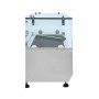 SERIAPRO - Saladette réfrigérée à poser vitrée - 9 x GN 1/4