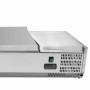 SERIAPRO - Saladette réfrigérée à poser couvercle inox - 9 x GN 1/3