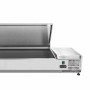 CPC - Saladette réfrigérée à poser couvercle inox - 9 x GN 1/3