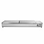 CPC - Saladette réfrigérée à poser couvercle inox - 9 x GN 1/3