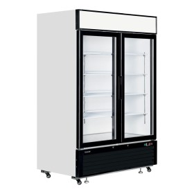 TEFCOLD - Congélateur vertical vitrine 2 portes 1108 L