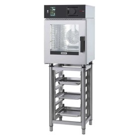 REDFOX - Four à convection MINI élec. 6x GN 1/1 lavage auto, injection, tactile 400 V Porte L - MSDBD 0611 EL
