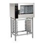 REDFOX - Four mixte électrique injection, tactile, nettoyage auto, porte droite, 5x GN 1/1 - MPDN 0511 ERAM