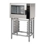 REDFOX - Four mixte électrique injection, tactile, porte gauche, 5x GN 1/1 - MPDN 0511 EL