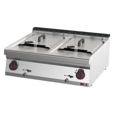 REDFOX - Friteuse électrique double 13+13 L sans soubassement 400 V - FE 70/08 E