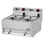 REDFOX - Friteuse électrique double 8+8 L sans soubassement 400 V - FE 60 ELT