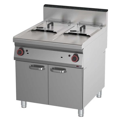 REDFOX - Friteuse à gaz 2x 17 L - FE 90/80-17 G