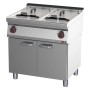 REDFOX - Friteuse électrique double 17+17 L soubassement 400 V - FE 70/80 E