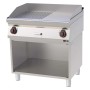REDFOX - Plaque de cuisson 800x510 électrique chromée combinée soubassement 400 V - FTHRC 70/80 E