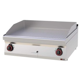 REDFOX - Plaque de cuisson 800x510 électrique nervurée sans soubassement 400 V - FTR 70/08 E