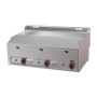 REDFOX - Plaque de cuisson 970x480 à gaz chrome durable lisse sans soubassement - FTHC 90 GL