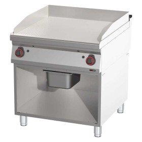 REDFOX - Plaque de cuisson lisse/nervurée - FTHR 90/80 G