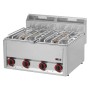 REDFOX - Fourneau à gaz 4x brûleur sans soubassement - SP 60 GLS