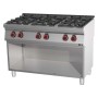 REDFOX - Fourneau à gaz 6x brûleur ECO soubassement - SPB 70/120 G