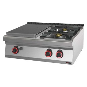 REDFOX - Fourneau coup de feu à gaz 3x brûleur sans soubassement - STP 70/08 G