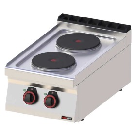 REDFOX - Fourneau électrique 2x feu sans soubassement 400 V - SP 70/04 E