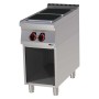 REDFOX - Fourneau électrique 2x feu soubassement 400 V - SPQ 90/40 E