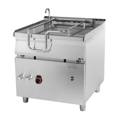 REDFOX - Sauteuse basculante auto électrique 80 L fond en acier - BRM 90/80 E