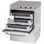 CPC - Lave-Vaisselle Professionnel avec Doseur de Liquide de Rinçage et Détergent et Pompe de Vidange - 50 x 50 cm