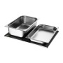 BUFFALO - Plateau chauffant alimentaire mince Buffalo GN 2/1