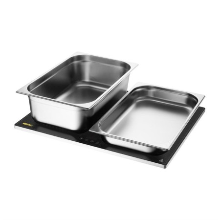BUFFALO - Plateau chauffant alimentaire mince Buffalo GN 2/1