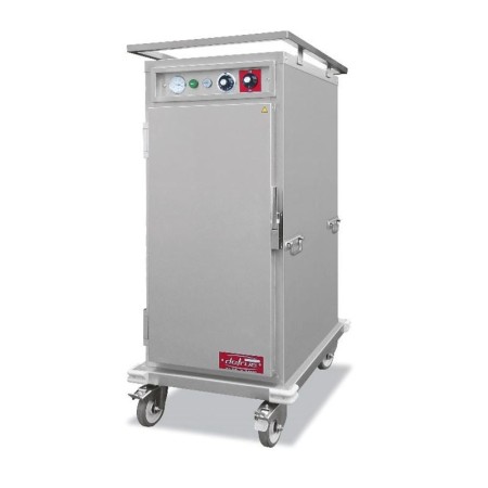 DELRUE-Chariot étuve 12 niveaux chauffant électrique Alisée Turbo